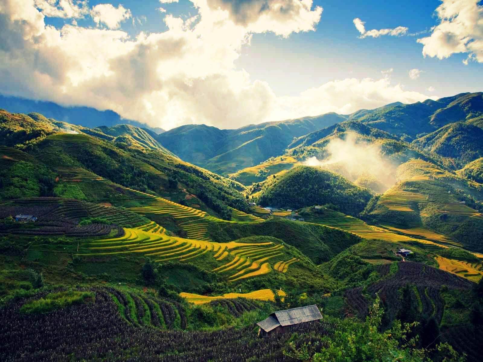 Phong cảnh hùng vĩ Sapa