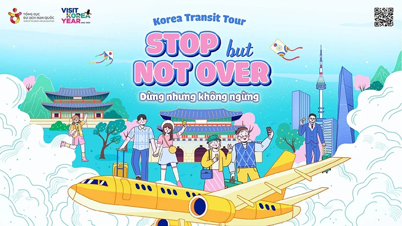 Hàn Quốc cho ra mắt 2 loại hình sản phẩm tour quá cảnh
