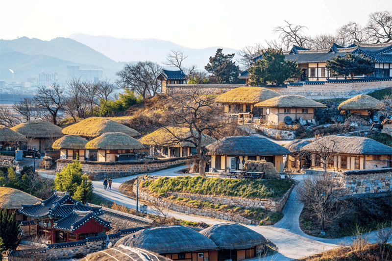 Làng Andong Hahoe - một điểm nằm trong Tour K-stopover.