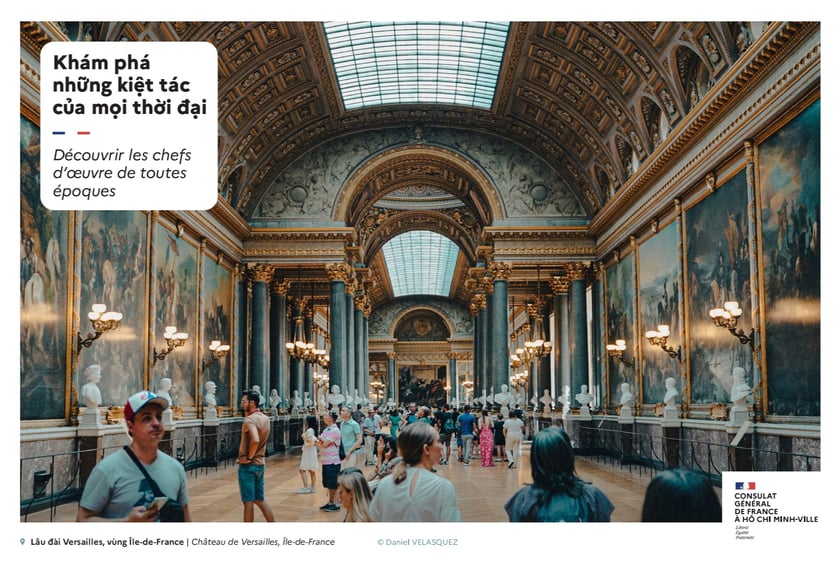 Cung điện Versailles.